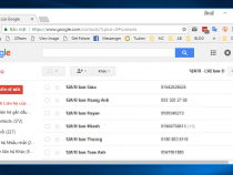 Cách truy cập trang danh bạ trên giao diện Gmail mới